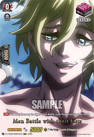 Men Battle with their Fists (D-TTD02/RGR13EN) [Record of Ragnarok]
