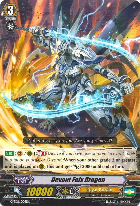 Devout Falx Dragon (G-TD11/004EN) [Divine Knight of Heavenly Decree]