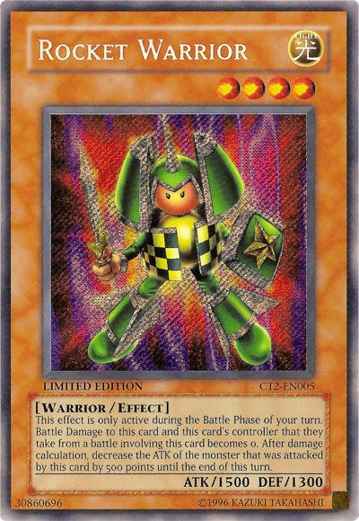 Rocket Warrior [CT2-EN005] Secret Rare