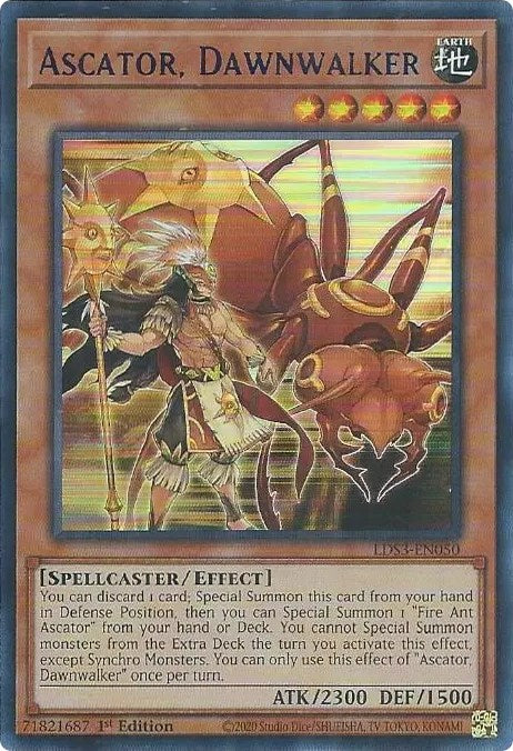 Ascator, Dawnwalker (Blue) [LDS3-EN050] Ultra Rare