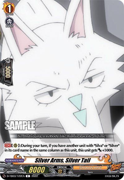 Silver Arms, Silver Tail (D-TB03/122EN) [Shaman King]