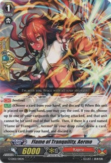 Flame of Tranquility, Aermo (G-LD02/011EN) [G-Legend Deck Vol.2: The Overlord Blaze]