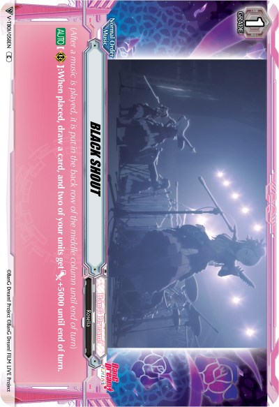 BLACK SHOUT (V-TB01/058EN) [BanG Dream! FILM LIVE]