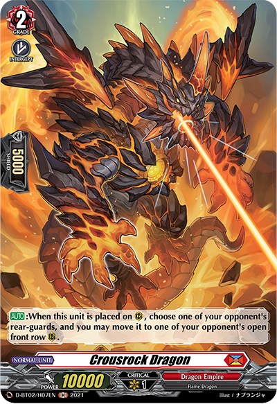 Crousrock Dragon (D-BT02/H07EN) [A Brush with the Legends]