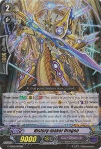 History-maker Dragon (RRR) (G-TD06/007EN) [Rallying Call of the Interspectral Dragon]