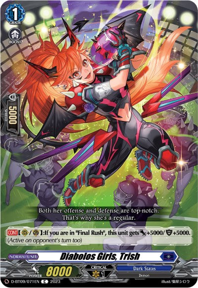 Diabolos Girls, Trish (D-BT09/071EN) [Dragontree Invasion]