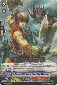 Ancient Dragon Twin Axe Warrior (BT17/081EN) [Blazing Perdition ver.E]