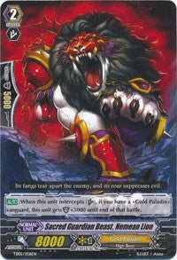 Sacred Guardian Beast, Nemean Lion (TD05/006EN) [Trial Deck 5: Slash of Silver Wolf]