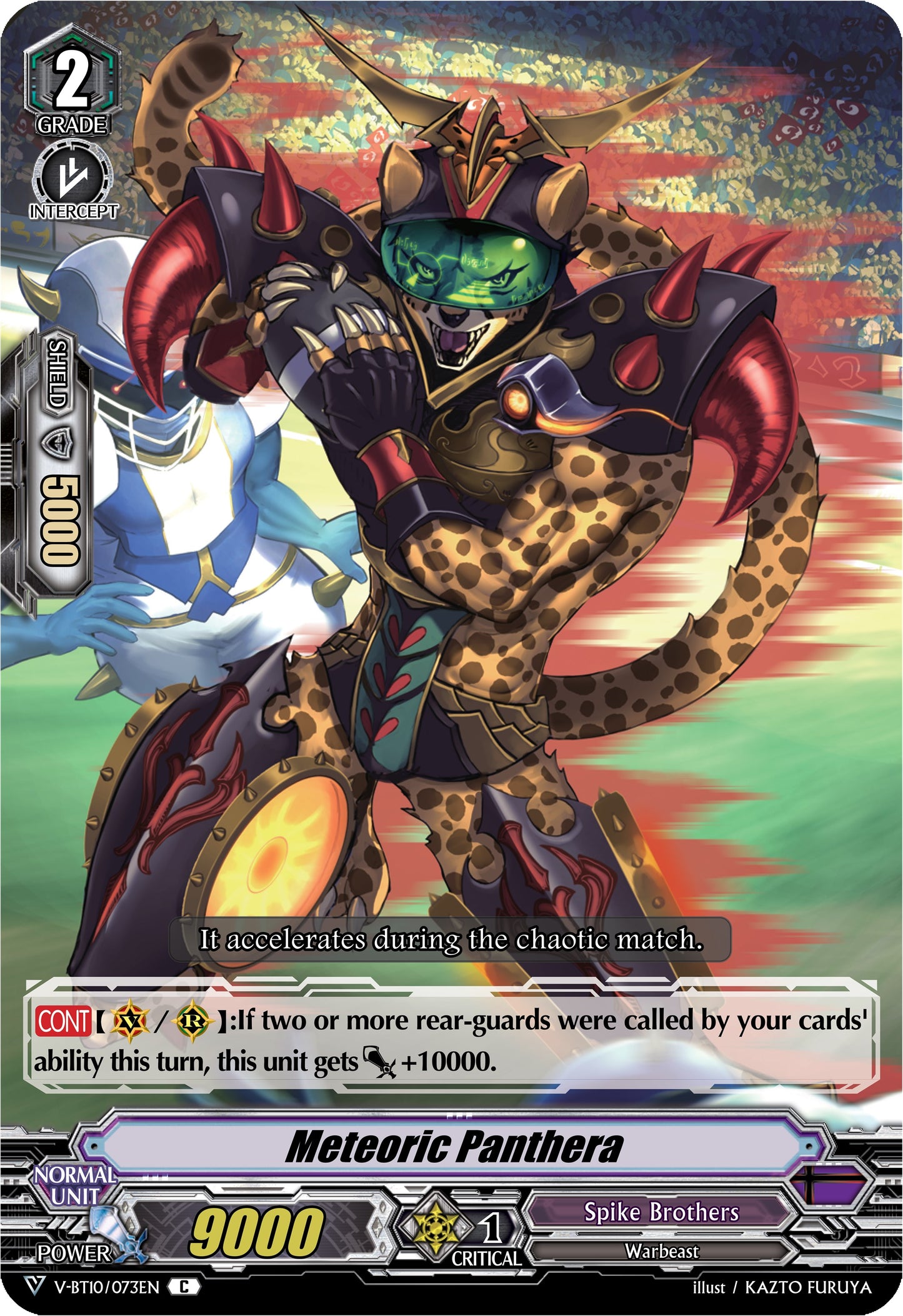Meteoric Panthera (V-BT10/073EN) [Phantom Dragon Aeon]