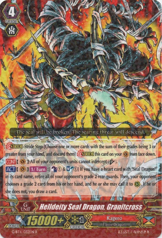 Helldeity Seal Dragon, Granitcross (G-BT11/032EN) [Demonic Advent]