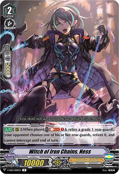 Witch of Iron Chains, Ness (V-EB12/020EN) [Team Dragon's Vanity]