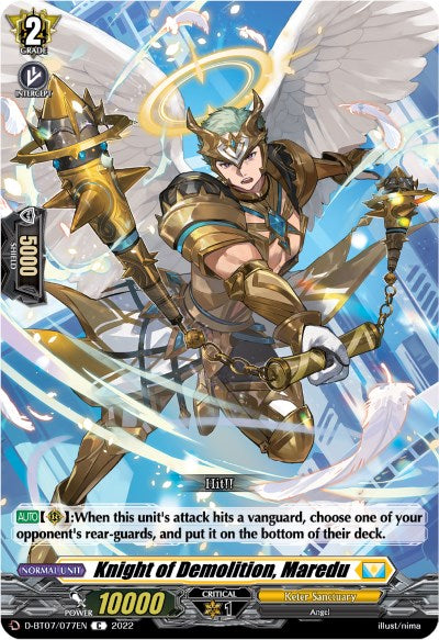 Knight of Demolition, Maredu (D-BT07/077EN) [Raging Flames Against Emerald Storm]