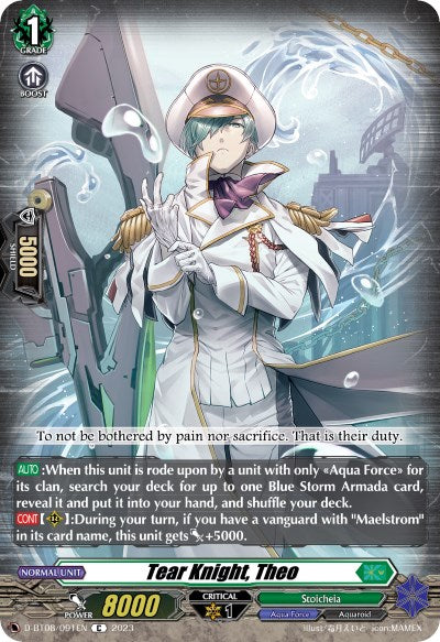 Tear Knight, Theo (D-BT08/091EN) [Minerva Rising]