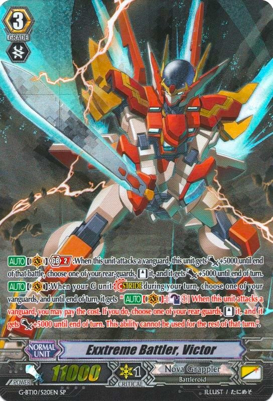 Exxtreme Battler, Victor (G-BT10/S20EN) [Raging Clash of the Blade Fangs]