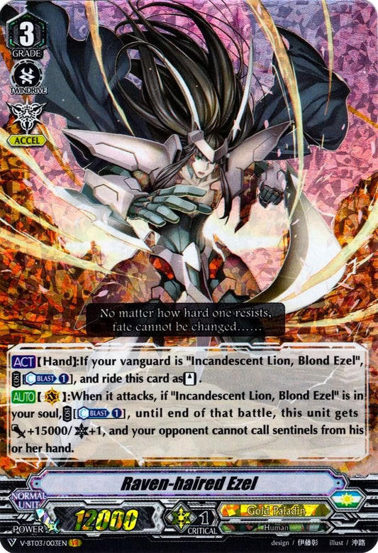 Raven-haired Ezel (V-BT03/003EN) [Miyaji Academy CF Club]