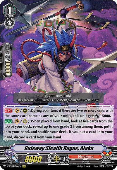 Gateway Stealth Rogue, Ataka (V-BT09/008EN) [Butterfly d'Moonlight]