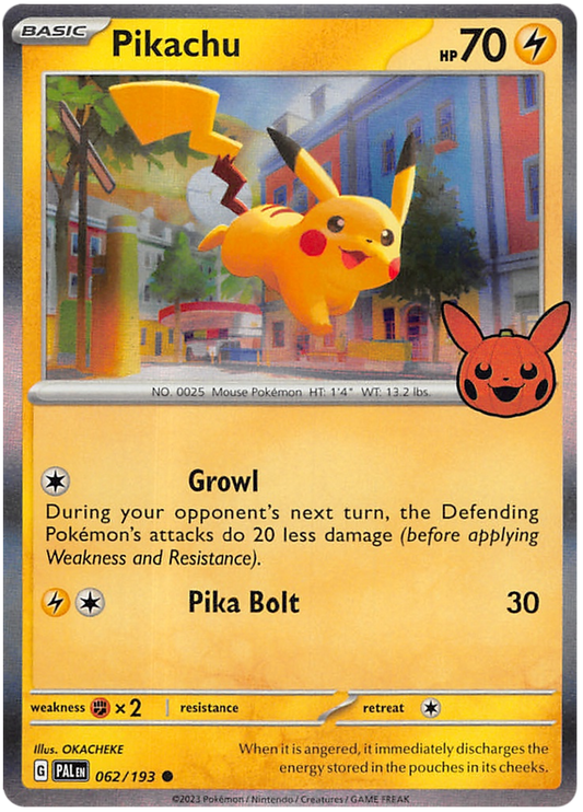 Pikachu (062/193) [Trick or Trade 2023]