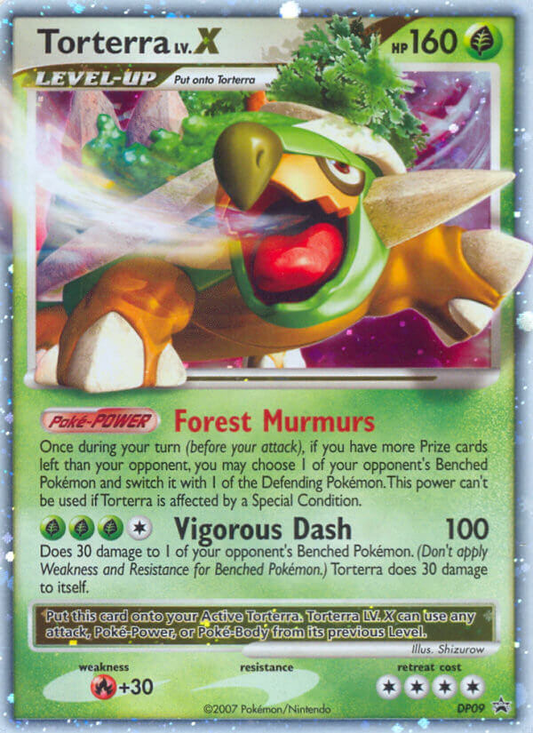 Torterra LV.X (DP09) [Diamond & Pearl: Black Star Promos]