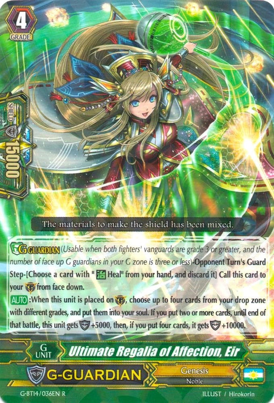 Ultimate Regalia of Affection, Eir (G-BT14/036EN) [Divine Dragon Apocrypha]