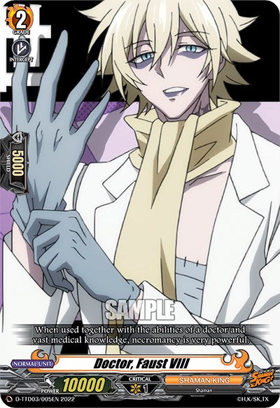 Doctor, Faust VIII (D-TTD03/005EN) [Shaman King]