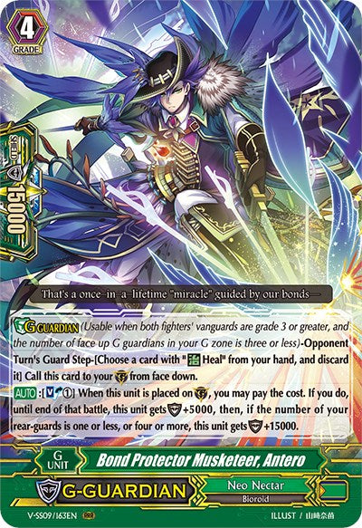 Bond Protector Musketeer, Antero (V-SS09/163EN) [Revival Selection]