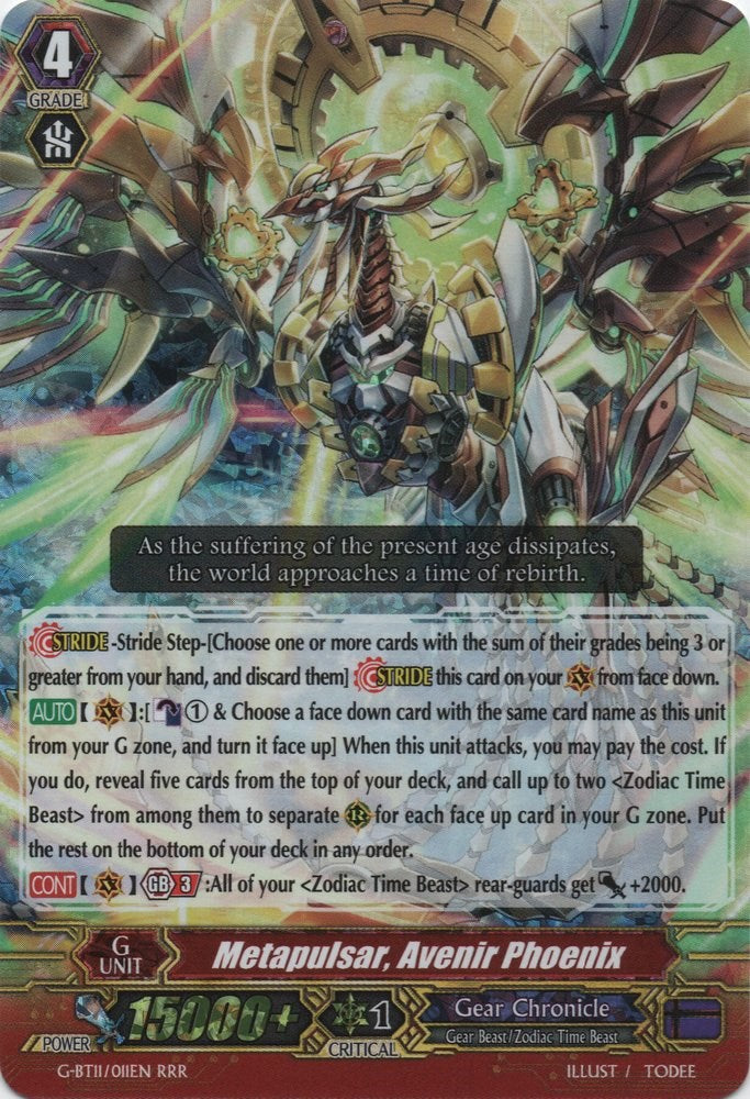 Metapulsar, Avenir Phoenix (G-BT11/011EN) [Demonic Advent]