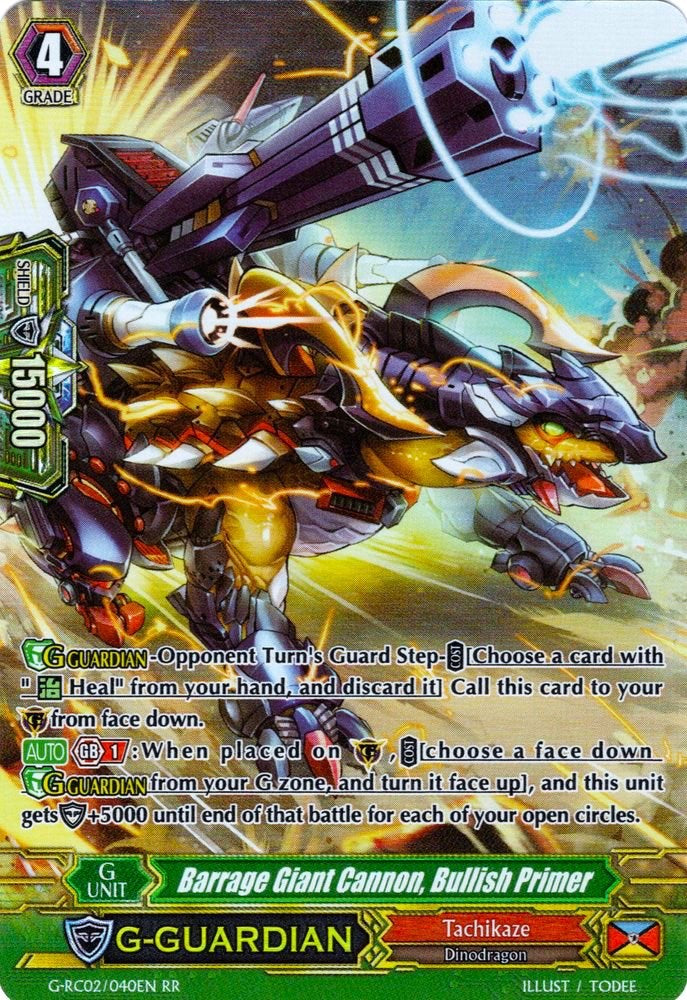 Barrage Giant Cannon, Bullish Primer (G-RC02/040EN) [Revival Collection]