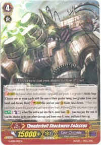 Thunderbolt Shockwave Colossus (G-SD01/001EN) [G-Start Deck 1: Odyssey of the Interspatial Dragon]