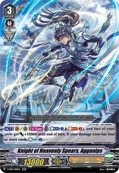 Knight of Heavenly Spears, Agganips (V-EB14/010EN) [The Next Stage]