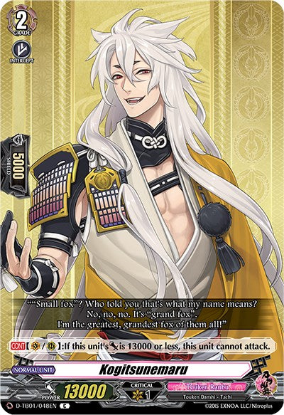 Kogitsunemaru (D-TB01/048EN) [Touken Ranbu: ONLINE 2021]