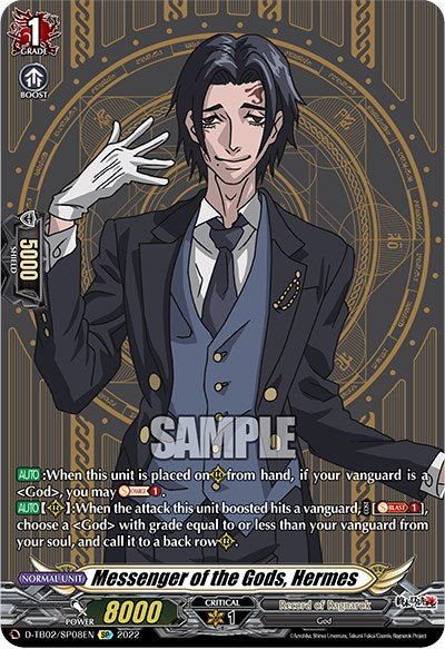 Messenger of the Gods, Hermes (D-TB02/SP08EN) [Record of Ragnarok]