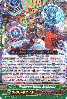 Highbrow Steam, Raphanna (G-BT07/022EN) [Glorious Bravery of Radiant Sword]