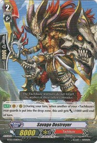 Savage Destroyer (BT03/058EN) [Demonic Lord Invasion]