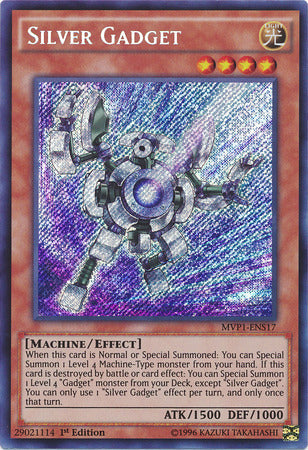 Silver Gadget [MVP1-ENS17] Secret Rare