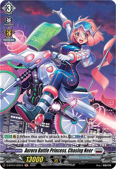 Aurora Battle Princess, Chasing Neer (D-BT04/H26EN) [Awakening of Chakrabarthi]