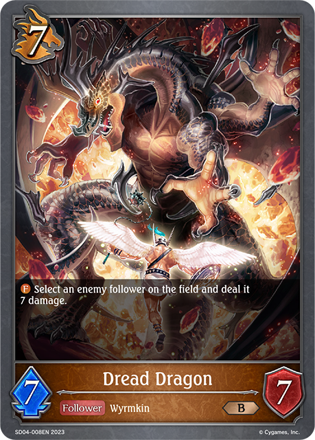 Dread Dragon (SD04-008EN) [Wrath of the Greatwyrm]