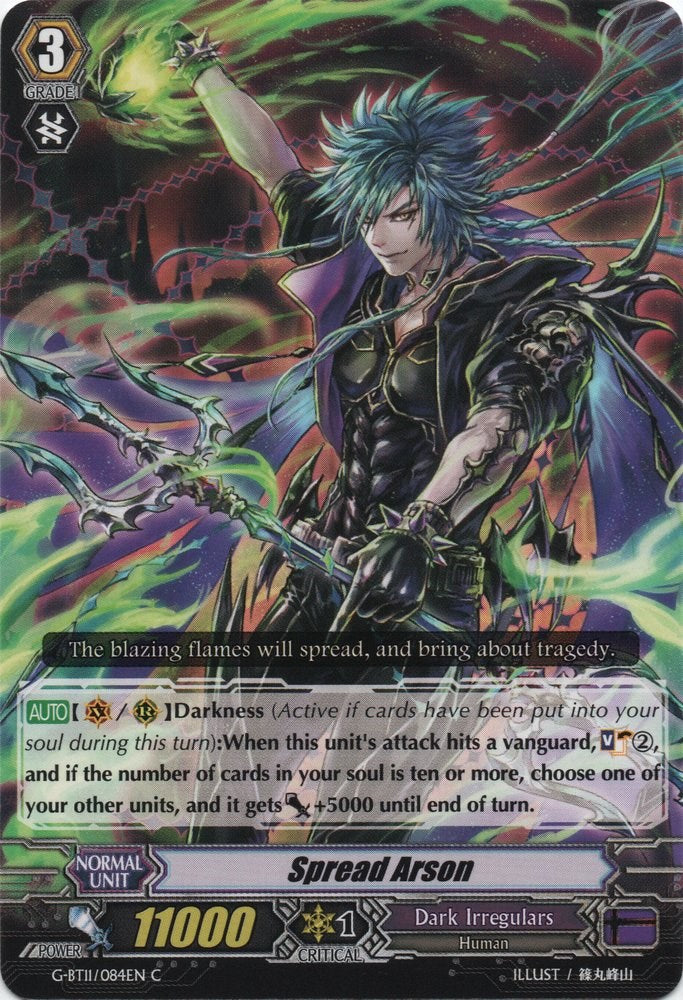 Spread Arson (G-BT11/084EN) [Demonic Advent]