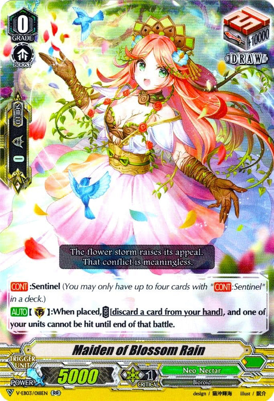 Maiden of Blossom Rain (V-EB03/018EN) [ULTRARARE MIRACLE COLLECTION]