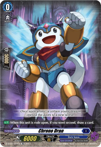 Chrono Dran (D-SS02/004EN) [Stride Deckset -Chronojet-]