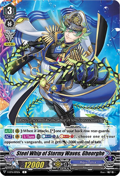 Steel Whip of Stormy Waves, Gheorghe (V-BT11/071EN) [Storm of the Blue Cavalry]