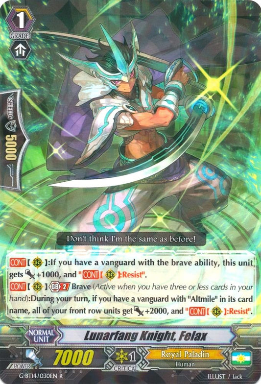 Lunarfang Knight, Felax (G-BT14/030EN) [Divine Dragon Apocrypha]