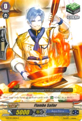 Flambe Sailor (G-BT09/101EN) [Divine Dragon Caper]